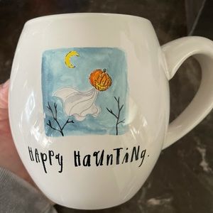 Rae Dunn Happy Haunting mug